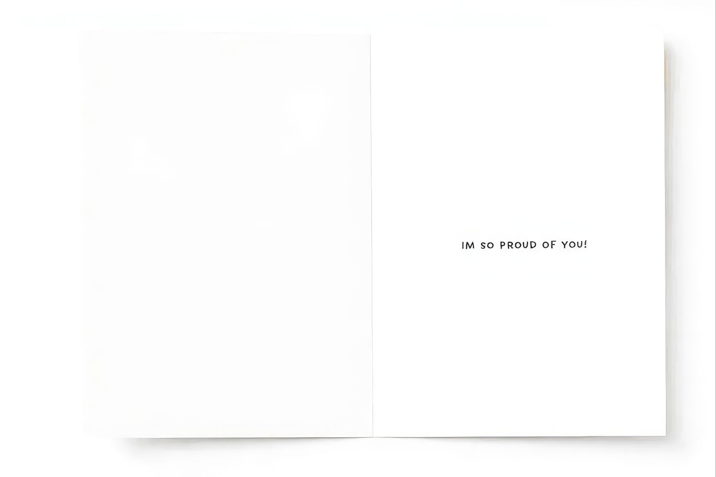 Im proud of you card: 'Even the night sky knows how far you've come'