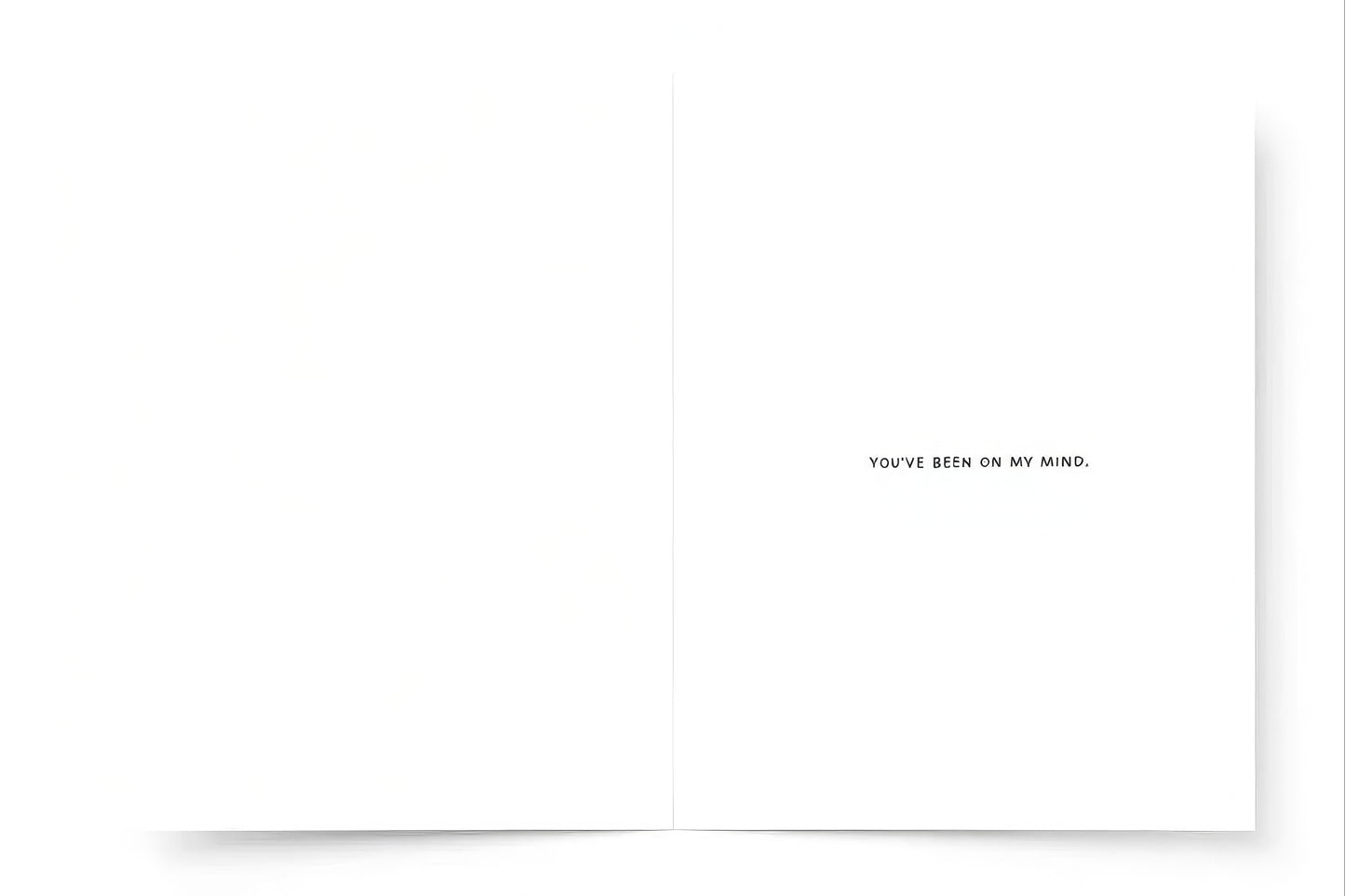 Thinking of you card