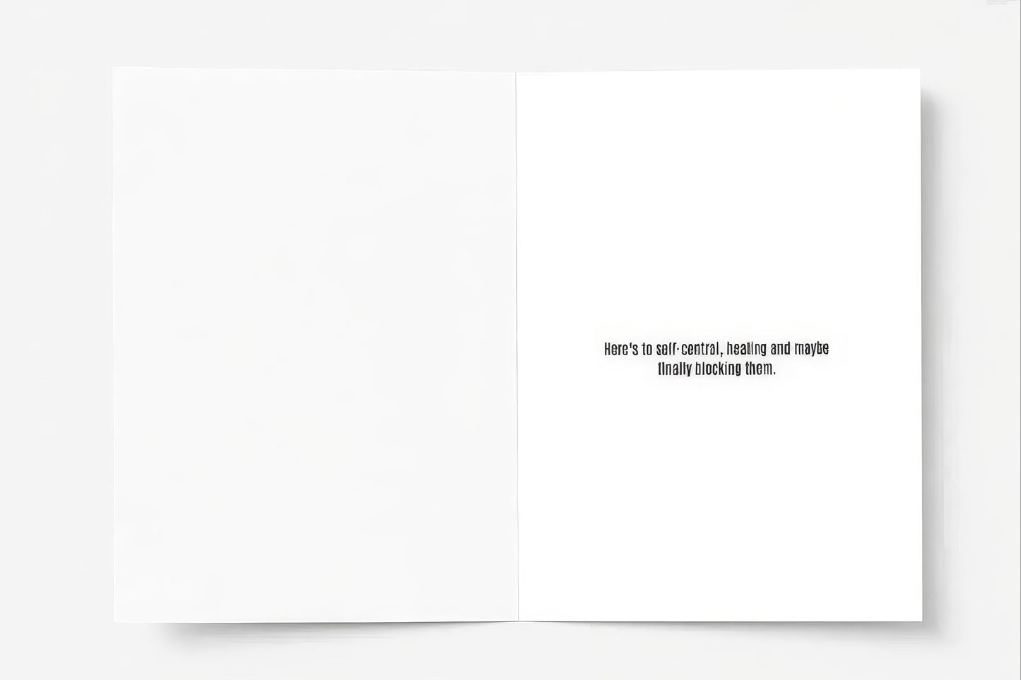 'Congrats.... on not texting your ex again' Card