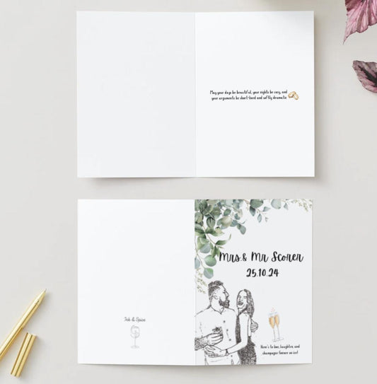 Custom made boutique cards
