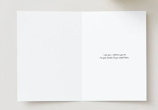 'To the mum who makes it look easy (even when its not)' card