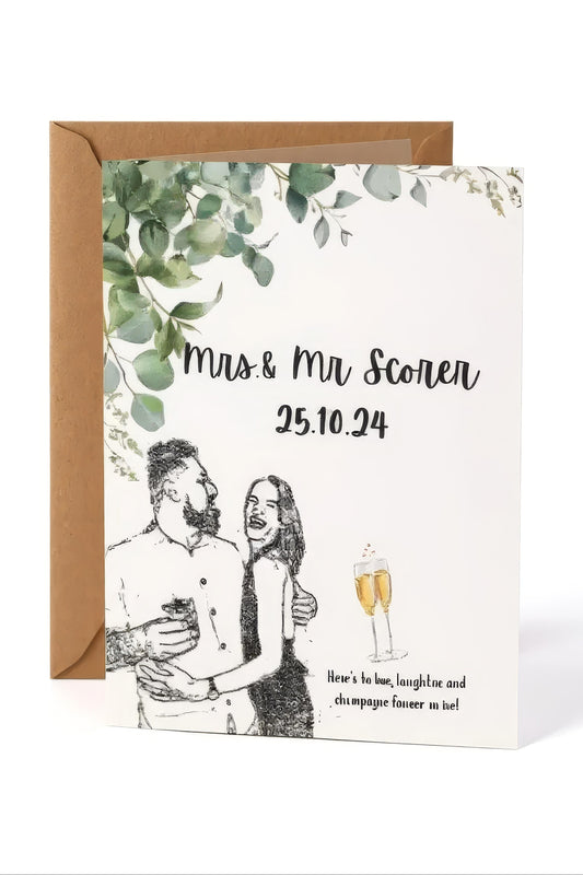 Custom made boutique cards