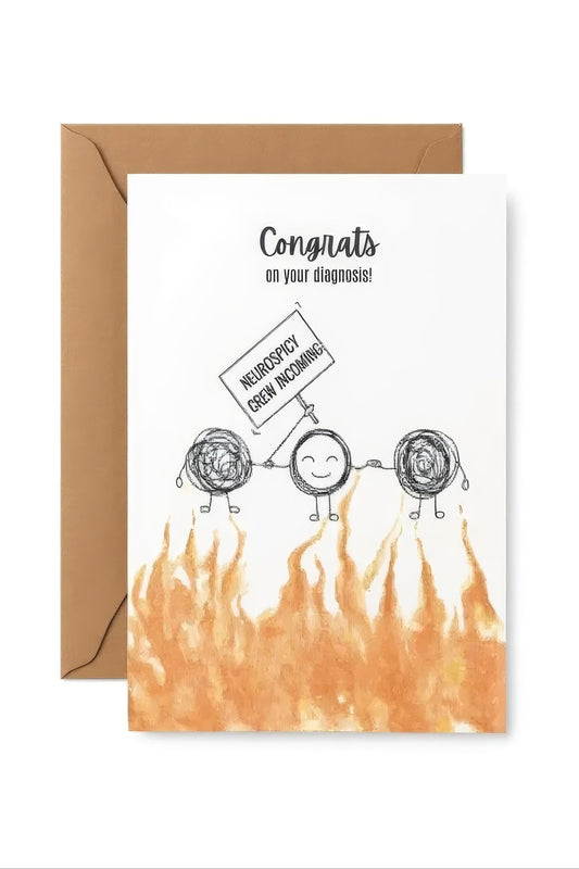Congrats on Your Diagnosis – Welcome to the Neurospicy Crew!